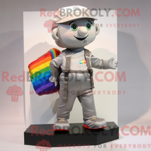 Silver Rainbow mascot...