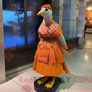 Disfraz de mascota paloma...