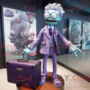 Lavender Zombie mascot...