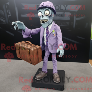 Lavender Zombie mascot...