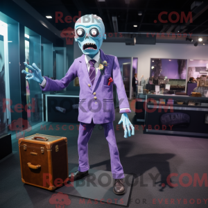 Lavender Zombie Maskottchen...