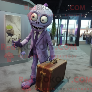 Lavender Zombie mascot...