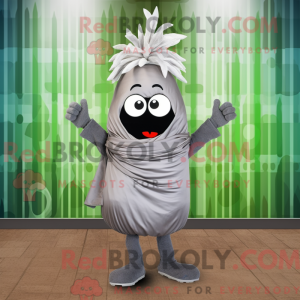 Grijze ui mascottekostuum...