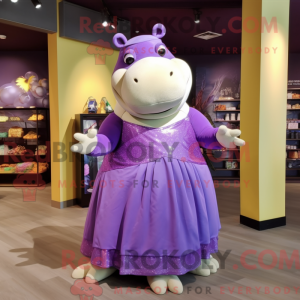 Lilla Hippopotamus máscara...
