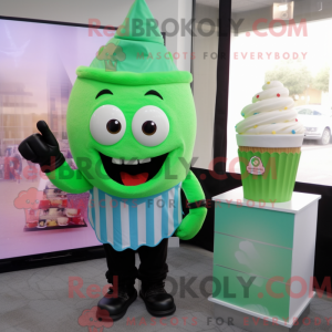 Postava maskota Green...