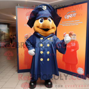 Navy Goulash mascot costume...