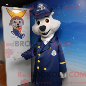 Navy Goulash mascot costume...