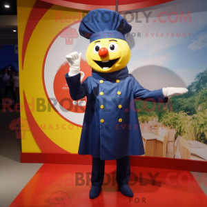 Maskottchenkostüm Navy...