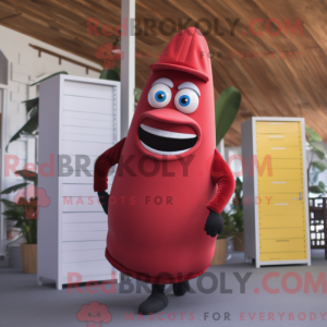 Maskottchenkostüm Red Baa...