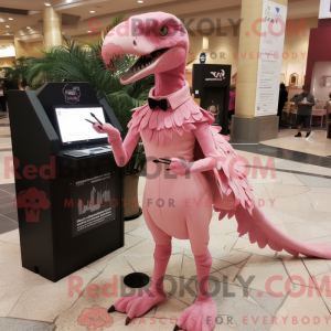 Rosa Deinonychus máscara de...