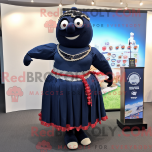 Navy Pepper mascottekostuum...