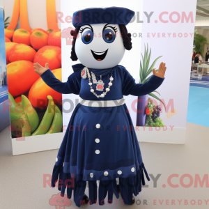 Navy Pepper mascot costume...