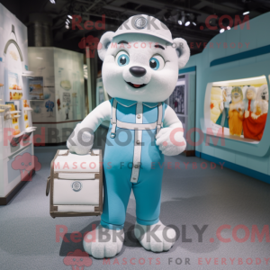 Ice mascot costume...