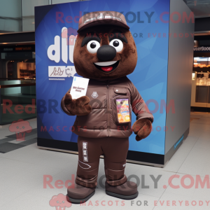 Brown Chocolate Bar mascot...