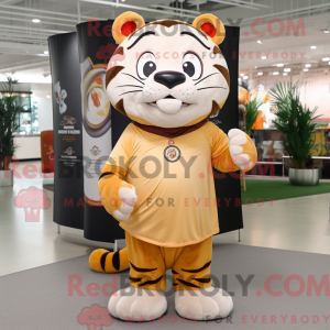 Figura de máscara de tigre...