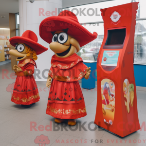 Maskottchenkostüm Red...