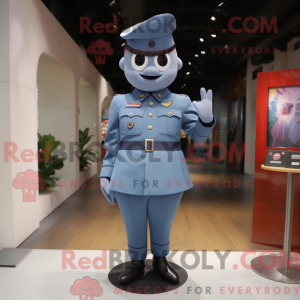 Air Force Soldier mascot...
