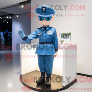 Air Force Soldier mascot...