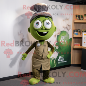 Postava maskota Olive...