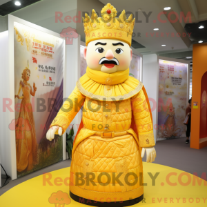 Konge maskot kostume...