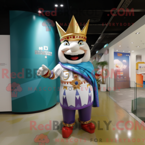 King mascot costume...