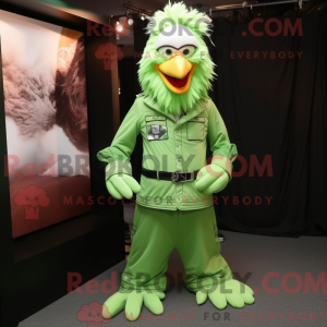 Lime Green Bald Eagle...