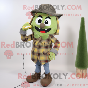 Olive Phone mascottekostuum...