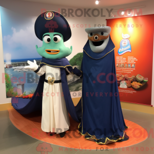 Navy Fajitas mascot costume...