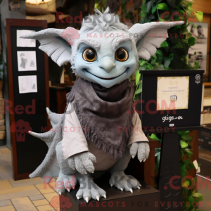 Gray Gargoyle mascot...