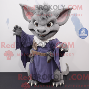 Gray Gargoyle mascot...