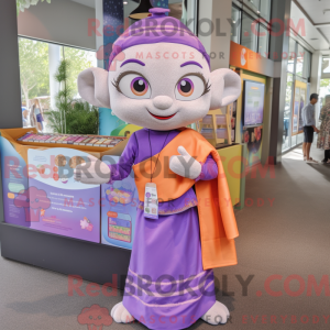 Lavender Pad Thai mascot...