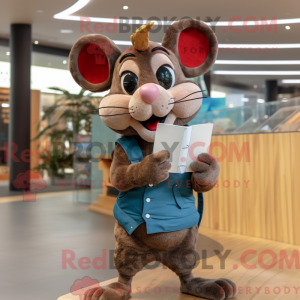 Rattenmascottekostuum...