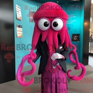 Máscara de lula Magenta com...