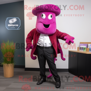 Disfraz de mascota Magenta...