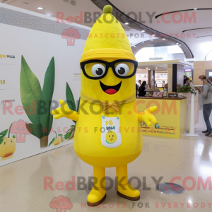 Lemon Yellow Paella mascot...