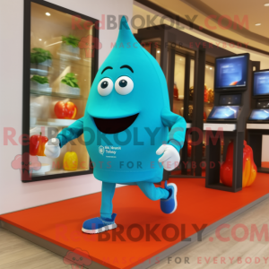 Turquoise Pepper mascot...