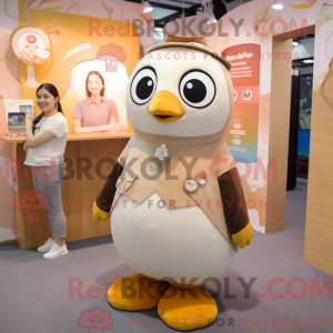 Beige pinguïn...