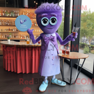 Lavender Shakshuka mascot...