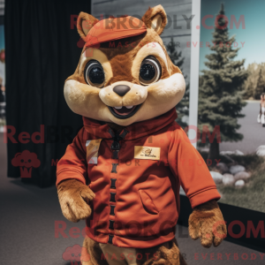 Rust Chipmunk maskot...