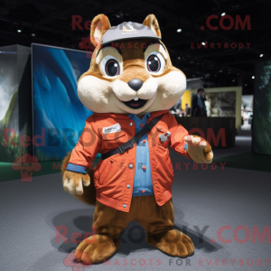 Rust Chipmunk maskot...