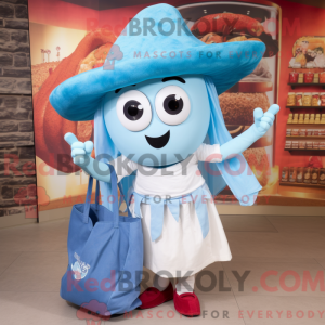 Sky Blue Fajitas mascot...