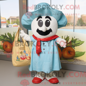 Sky Blue Fajitas mascot...