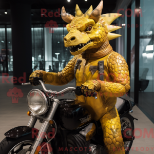 Gouden Triceratops...