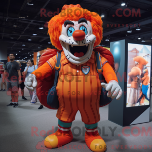 Oranje boze clown...
