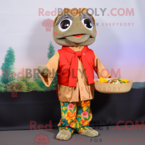 Pad Thai mascot costume...
