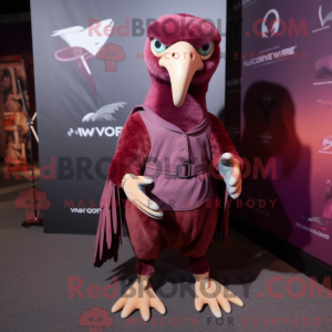 Maroon Vulture mascot...