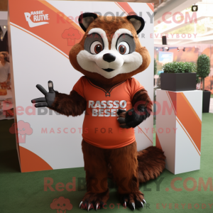 Rust Badger mascottekostuum...