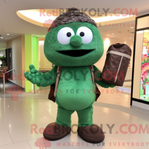 Forest Green Cupcake mascot...