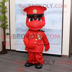 Red Marine Recon mascot...