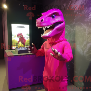 Magenta T Rex...